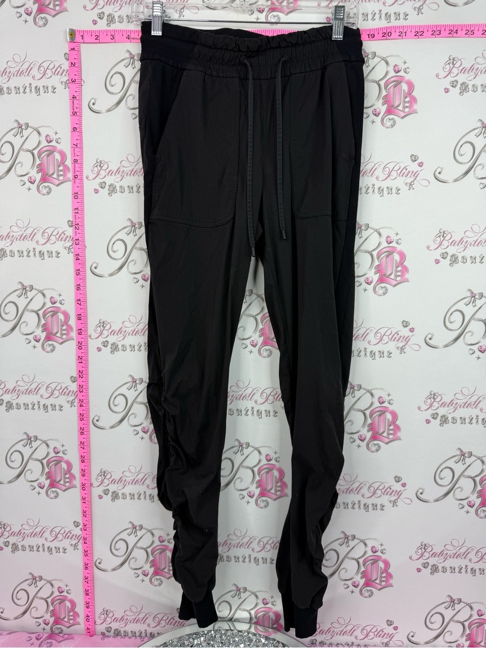 lululemon athletica pants Black Track Jogger Pants